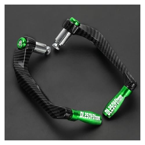 Motorrad-Lenkergriffschutz, Bremskupplungshebelschutz Für Suzuki DL250 V-Strom DL 250 2017 2018 2019 2020 2021–2024(Green) von WITTYL