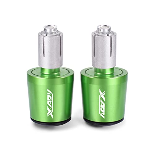 Motorrad Motorrad Handgriffe Bar End Plug Moto Lenkerkappen Für X-ADV X ADV 750 X ADV750 XADV 750 Zubehör 2021 2016-2022 Griffende(Green) von WITTYL