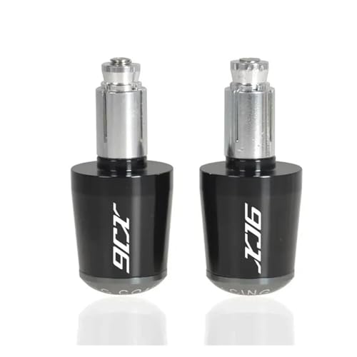 Motorrad Motorrad-Lenkerknöpfe, Handgriffe, Rutschfeste Lenkerendenkappen Für XJ6 N, XJ-6N, XJ6 Diversion 2009–2016 Griffende(Grey) von WITTYL