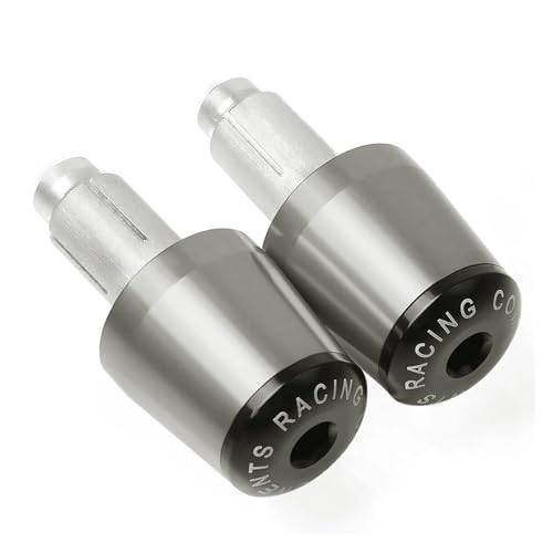 Motorrad Motorradzubehör CNC-Lenkergriffe, Lenkerenden, Lenkerkappen, Slider Für MONSTER 696 795 796 821 1200 1200S 1100 Griffende(Grey) von WITTYL