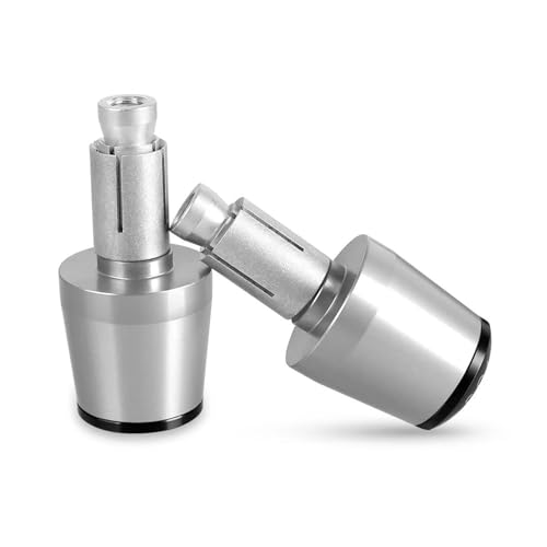 WITTYL Motorrad CNC Motorrad Lenkergriffe Slider Cap Plug 22 MM Lenkerenden Für Honda CBF 600 SA CBF 600 CB650F CB600 CB900F Hornet 250 Griffende (Color : Silver1) von WITTYL