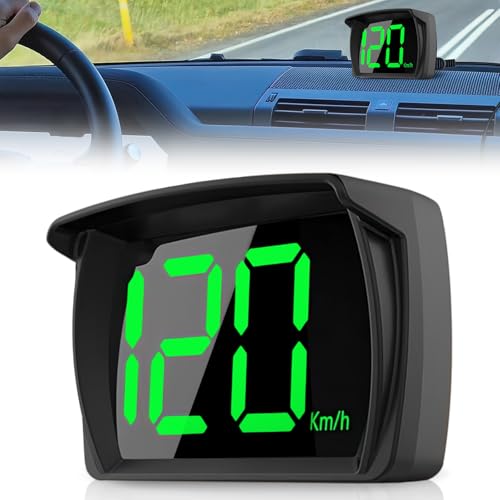WIYETY Digitaler Auto-Tachometer: Geschwindigkeitsmesser Universal Auto HUD Head Up Display, Auto-Tacho, fahrrad tacho, Tacho Motorrad für Bike, Motorrad, Auto WIYETY Digitaler Auto-Tachometer: Geschwindigkeitsmesser Universal Auto HUD Head Up Display, Auto-Tacho, fahrrad tacho, Tacho Motorrad für Bike, Motorrad, Auto von WIYETY