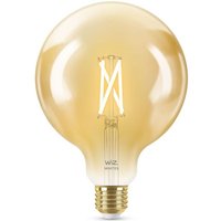 Led Smart Leuchtmittel in Amber 7W E27 G125 640lm - transparent - WIZ von WIZ