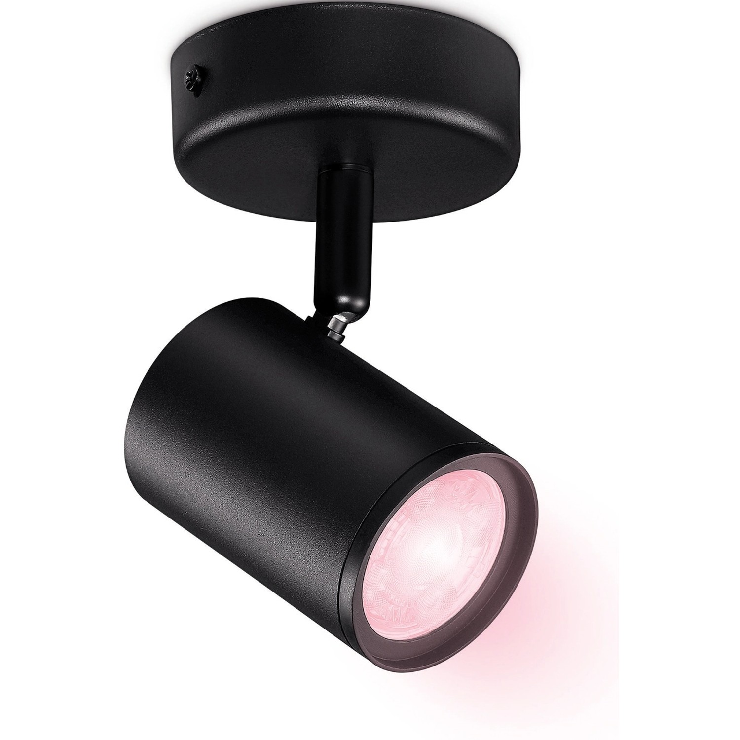 WIZ LED-Deckenleuchte Imageo 1er-Spot Tunable White & Color 345 lm Schwarz WIZ LED-Deckenleuchte Imageo 1er-Spot Tunable White & Color 345 lm Schwarz von WIZ