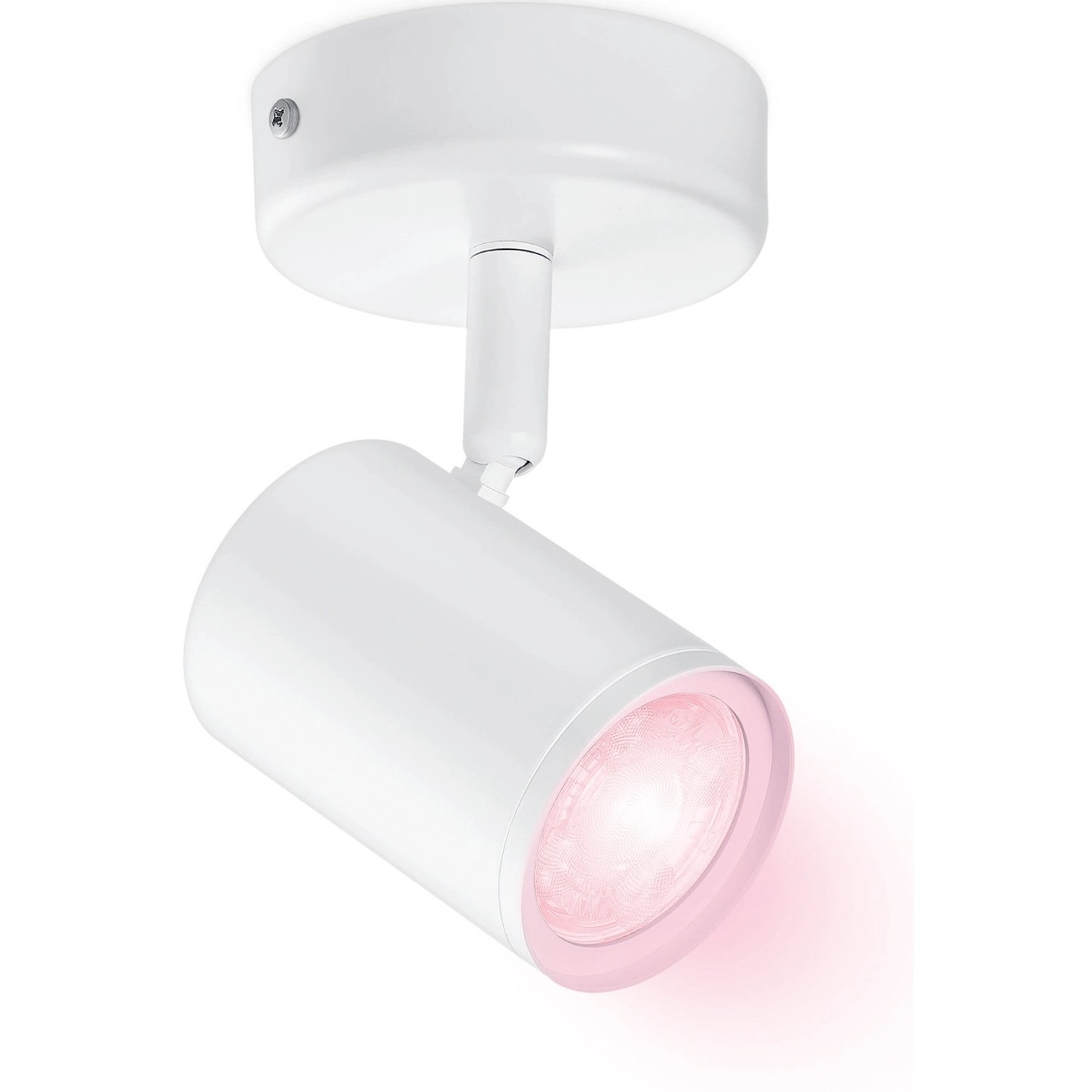 WIZ LED-Deckenleuchte Imageo 1er-Spot Tunable White & Color 345 lm Weiß von WIZ