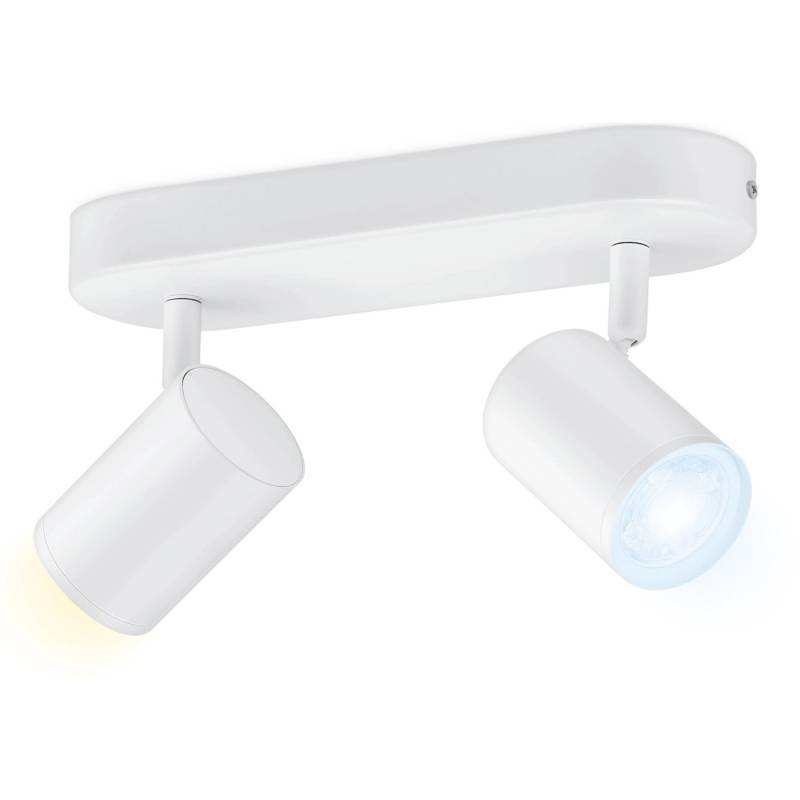 WIZ LED-Deckenleuchte Imageo 2er-Spot Tunable White 690 lm Weiß von WIZ