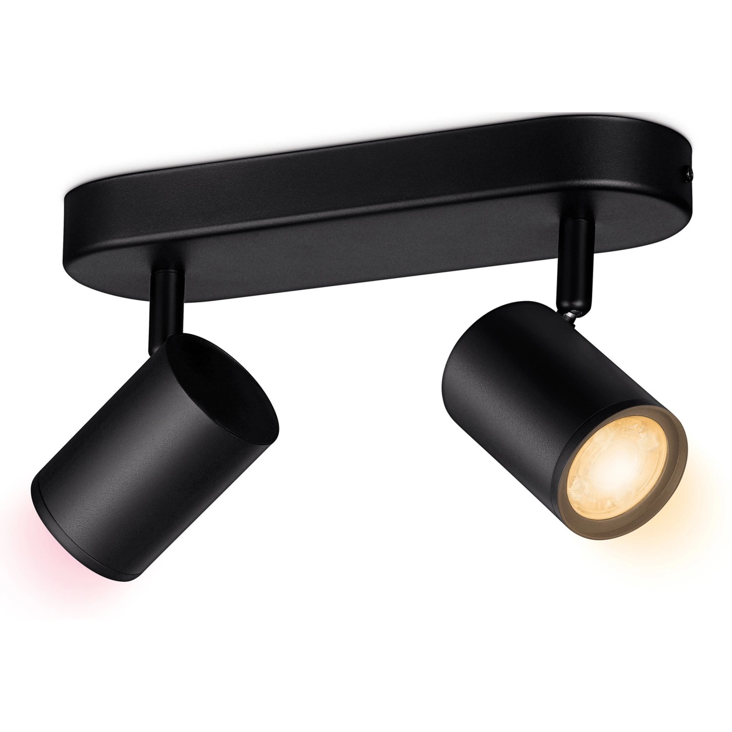 WIZ LED-Deckenleuchte Imageo 2er-Spot Tunable White & Color 690 lm Schwarz WIZ LED-Deckenleuchte Imageo 2er-Spot Tunable White & Color 690 lm Schwarz von WIZ