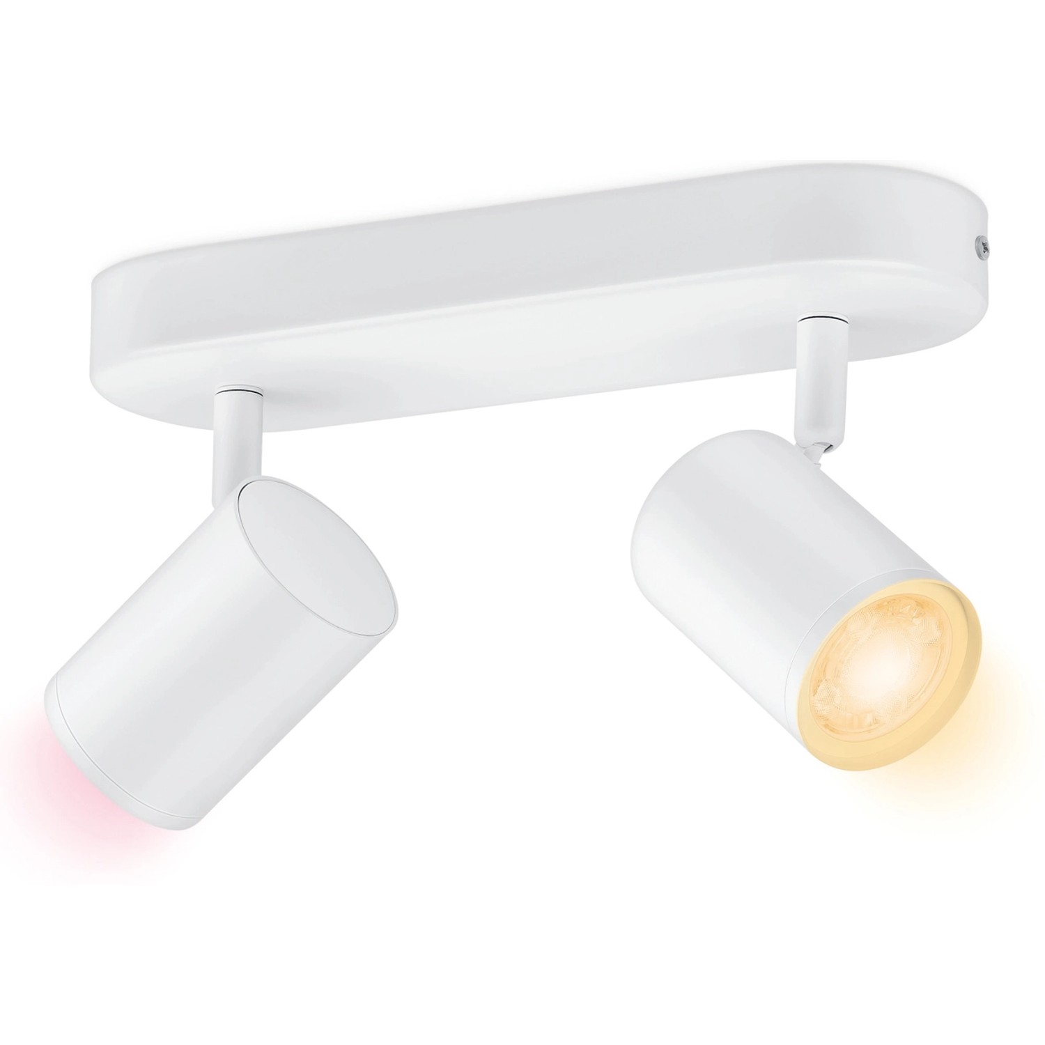 WIZ LED-Deckenleuchte Imageo 2er-Spot Tunable White & Color 690 lm Weiß von WIZ