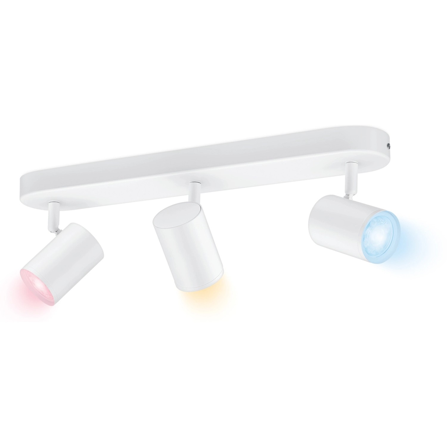 WIZ LED-Deckenleuchte Imageo 3er-Spot Tunable White & Color 1035 lm Weiß von WIZ