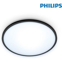 E3/93551 Plafon Led Wiz 14W 1300Lm Ø242Mm Marco Negro Philips von Philips