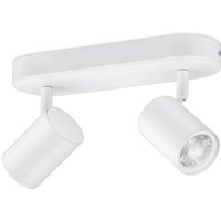 WIZ - neuwertig] Wi z Led Spot Deckenstrahler Smart Home Wlan 2 Flammig 2700 6500 k Weiß B-Ware von WIZ