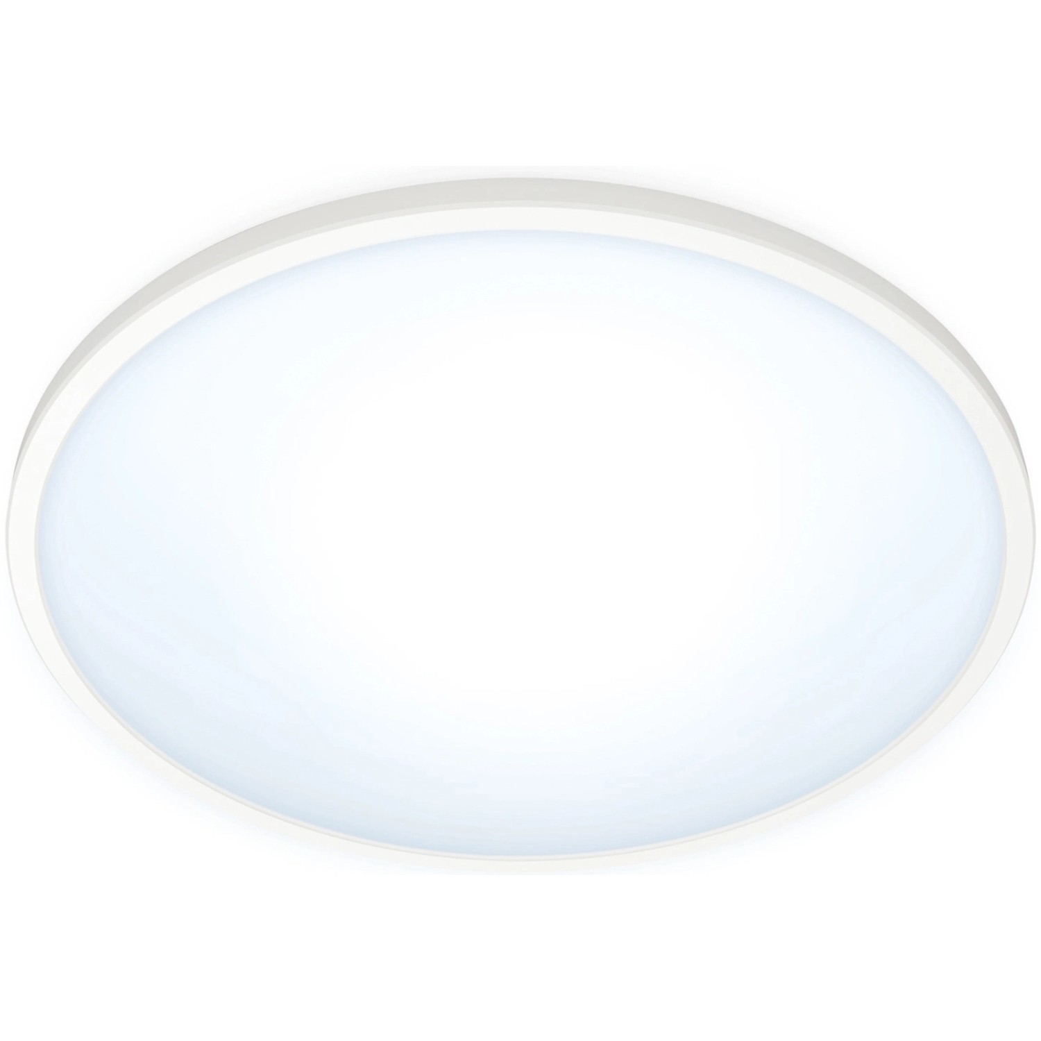 WiZ LED-Deckenleuchte SuperSlim Tunable White 1500 lm Weiß Ø 29,2 cm von WIZ