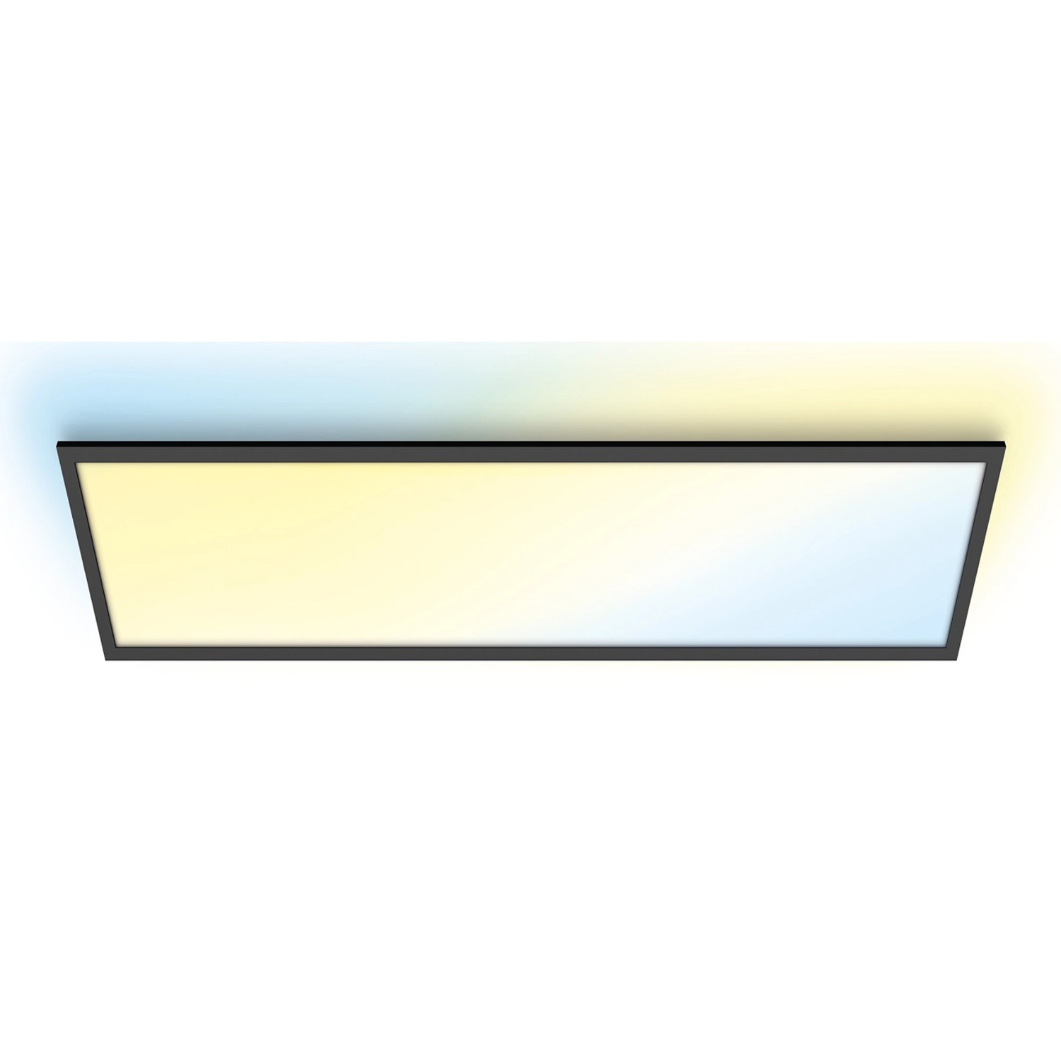 WiZ LED-Panel Rechteckig Tunable White 3400 lm Schwarz 119,5 cm x 29,5 cm von WIZ