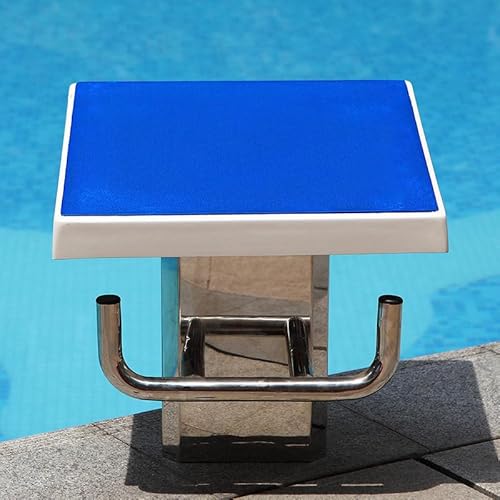 WJFTODAY Sprungbrett für Schwimmbäder, Hochleistungs-Sprungbretter aus rostfreiem Stahl, Stahl, Wettkampfbecken, rutschfeste Sprungplattform, Tragkraft 220 Pfund, für den Innen- und Außenbereich (A) WJFTODAY Sprungbrett für Schwimmbäder, Hochleistungs-Sprungbretter aus rostfreiem Stahl, Stahl, Wettkampfbecken, rutschfeste Sprungplattform, Tragkraft 220 Pfund, für den Innen- und Außenbereich (A) von WJFTODAY