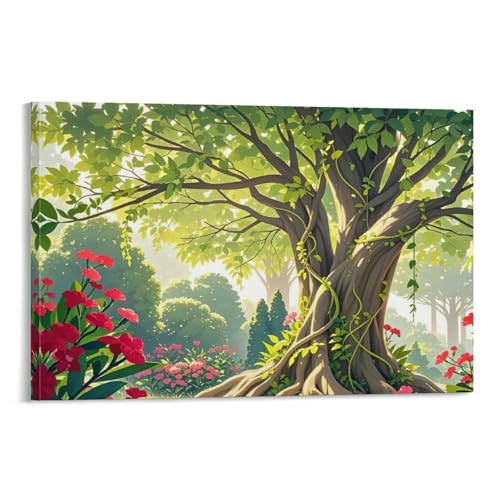 WJHJZQYY Eden's Embrace lebendiger Baum, Wandkunst für elegantes Zuhause, dekoratives Wandbild, modernes Kunstposter, 40 x 60 cm WJHJZQYY Eden's Embrace lebendiger Baum, Wandkunst für elegantes Zuhause, dekoratives Wandbild, modernes Kunstposter, 40 x 60 cm von WJHJZQYY