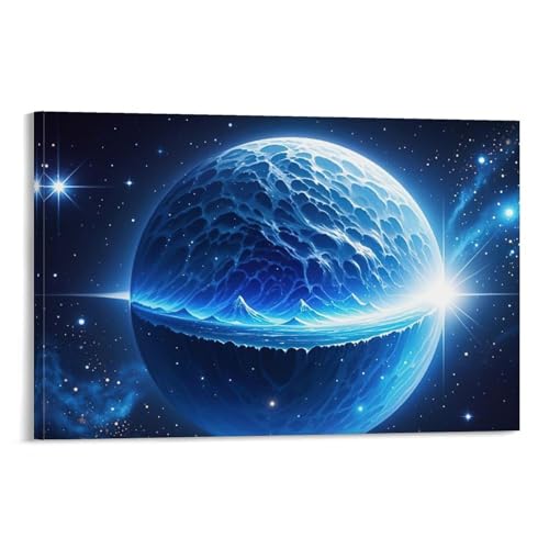 WJHJZQYY Mystische Galaxie, kosmische Wanddekoration, dekoratives Wandbild, modernes Kunstposter, 60 x 90 cm von WJHJZQYY