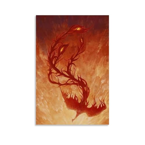WJHJZQYY Mythischer Phönix Wandkunst, Dekoration, dekoratives Wandbild, modernes Kunstposter, 20 x 30 cm WJHJZQYY Mythischer Phönix Wandkunst, Dekoration, dekoratives Wandbild, modernes Kunstposter, 20 x 30 cm von WJHJZQYY