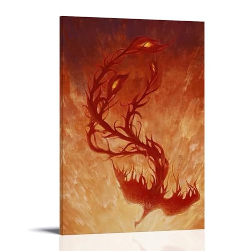 WJHJZQYY Mythischer Phönix Wandkunst, Dekoration, dekoratives Wandbild, modernes Kunstposter, 20 x 30 cm WJHJZQYY Mythischer Phönix Wandkunst, Dekoration, dekoratives Wandbild, modernes Kunstposter, 20 x 30 cm von WJHJZQYY