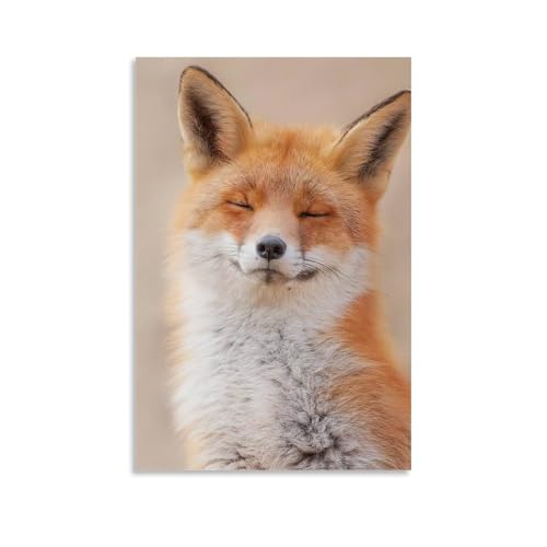 WJHJZQYY Serenity Sable Majestätischer roter Fuchs, Wandkunst, Dekoration, dekoratives Wandbild, modernes Kunstposter, 40 x 60 cm WJHJZQYY Serenity Sable Majestätischer roter Fuchs, Wandkunst, Dekoration, dekoratives Wandbild, modernes Kunstposter, 40 x 60 cm von WJHJZQYY