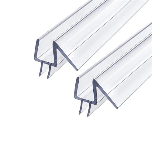 Duschtür Dichtung 6/8/10/12mm Transparent PVC Dichtung Lücke Fenster Tür Weatherstrip Bad Dusche Bildschirm Streifen(6mm) von WJIAYAO