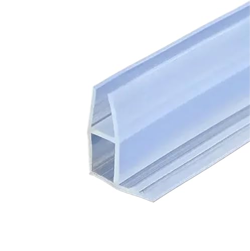 Duschtür Dichtung H/F/U-förmige Dichtungsstreifen For Glastüren, Silikon, For Bad Und Dusche, Wetterstreifen, Zugluftstopper, Dichtungsband For Büro, Balkontür, Fenster(Corner,6.0M_12MM) von WJIAYAO