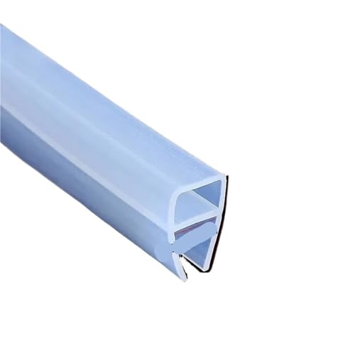 Duschtür Dichtung Silikon-Glastür-Dichtungsstreifen, 6–12 Mm, For Bad, Dusche, Wasserrückhaltestreifen, Zugluftstopper, Fenster, Balkon, Türspaltversiegelung(U-Type,10M_8MM) von WJIAYAO