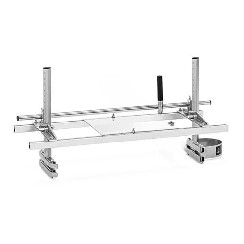 Mobiles Sägewerk Tragbare Kettensägenmühle Beplankung Fräsen 36 48 Zoll Führungsstange Holz Bauholz Schneiden Offener Plattenrahmen(24 inch) von WJIAYAO