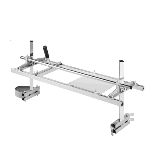 Mobiles Sägewerk Tragbares Kettensägenwerk for Beplanken von 14" bis 36" höhenverstellbare Kettenbeplankungsfräse aus Aluminium und Stahl Mobiles Sägewerk Tragbares Kettensägenwerk for Beplanken von 14" bis 36" höhenverstellbare Kettenbeplankungsfräse aus Aluminium und Stahl von WJIAYAO