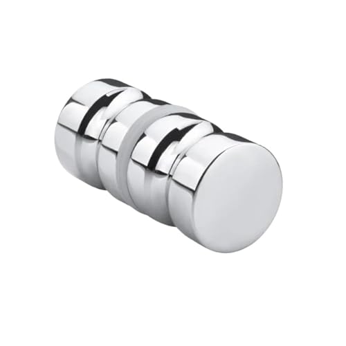 WJIAYAO Duschtürgriff Edelstahl Back-to-Back Glastürgriff Puller Push Badezimmer Dusche Griff Türgriff Tür zieht Torgriff(Color 1) von WJIAYAO