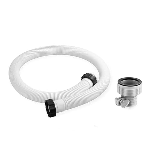 WJIAYAO Pool-Pumpenschlauch 1,5 Zoll Durchmesser Poolpumpenschlauch mit Schlauchadaptern Pool-Sandfilterpumpe WJIAYAO Pool-Pumpenschlauch 1,5 Zoll Durchmesser Poolpumpenschlauch mit Schlauchadaptern Pool-Sandfilterpumpe von WJIAYAO