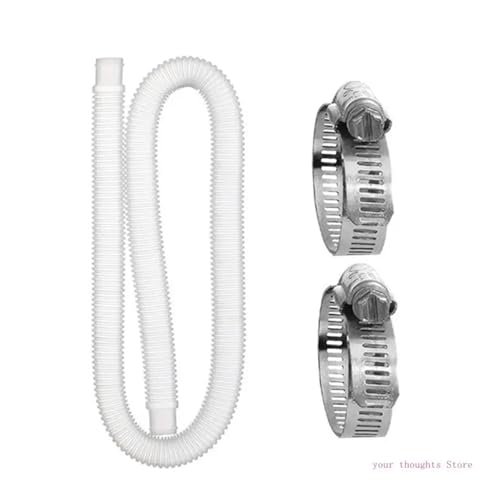 WJIAYAO Pool-Pumpenschlauch 1-1/4 Zoll Schlauchpumpe Schlauchrohre 150cm Poolschlauch(White) von WJIAYAO