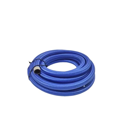 WJIAYAO Pool-Pumpenschlauch AN4-16 Kraftstoffschlauch Kühlerschlauch Nylon 304 Edelstahl Gummischlauch(Size2) von WJIAYAO