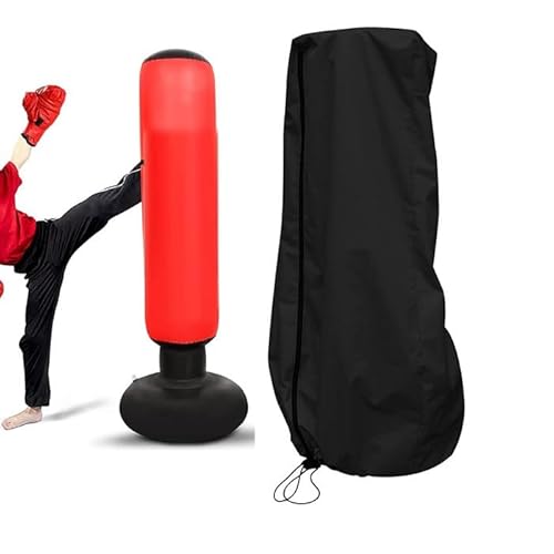 WJJKJH 420D Boxsack-Abdeckung for Sonnenschutz, Staubdichte, wasserdichte Abdeckung Mit Kordelzug for Das Üben Von Boxen, Kickboxen Im Freien(56X132cm) von WJJKJH