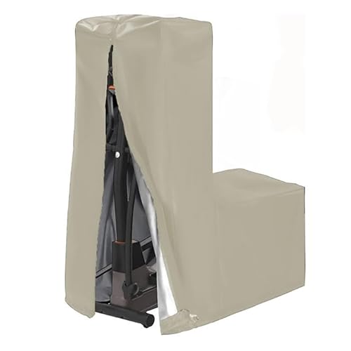 WJJKJH Schutzhülle for Ellipsentrainer, Fitnessgerät, Maschinenabdeckung for Drinnen Und Draußen, Zuhause, Wasserdicht/staubdicht(Beige,87X51X153) von WJJKJH