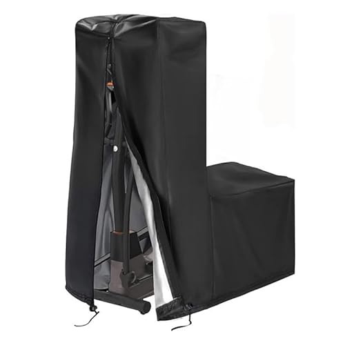 WJJKJH Schutzhülle for Ellipsentrainer, Fitnessgerät, Maschinenabdeckung for Drinnen Und Draußen, Zuhause, Wasserdicht/staubdicht(Black,140X64X165cm) von WJJKJH