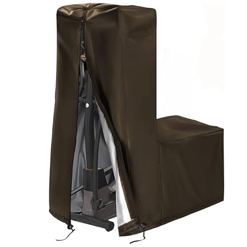 WJJKJH Schutzhülle for Ellipsentrainer, Fitnessgerät, Maschinenabdeckung for Drinnen Und Draußen, Zuhause, Wasserdicht/staubdicht(Brown,140X64X165cm) von WJJKJH