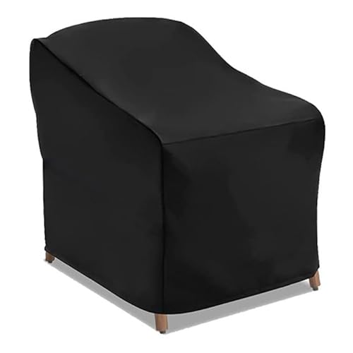 WJJKJH wasserdichte Terrassenstuhlbezüge, 420D Oxford Lounge Deep Seat Gartenmöbelbezüge(1PCS,85x80x91.5cm) von WJJKJH