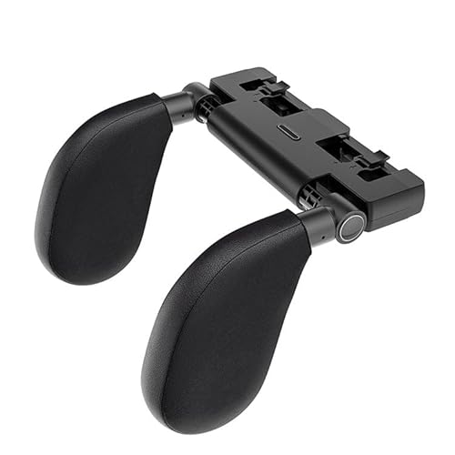 WJJQSB Kopfstütze Auto Nackenstütze für BMW 2er Active Tourer U06 2022-2025,Rotation Verstellbarem Auto Kopfstütze Nackenstütze Auto kopfstützen Kissen Memory Foam Kopfstütze Autositze,Black Hook von WJJQSB