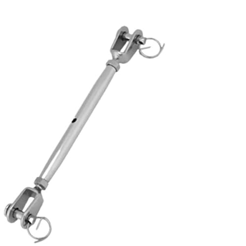 WJLYDM 2 stücke 304 Edelstahl Spannschloss M5/M6/M8/M10/M12/M14/M16 Spannschloss for Marine Kabel Geländer Körper Segel Boot Rigging Hardware(M14) von WJLYDM