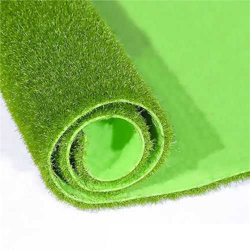 WJLYDM 50 * 100 cm Kunstrasen Outdoor Garten Gefälschte Rasen Gras Teppich Balkon Teppich Hinterhof Terrasse Dekor Gartenarbeit Faux Rasen Rolle FüR Garten Balkone(1 pcs 50x100cm) von WJLYDM