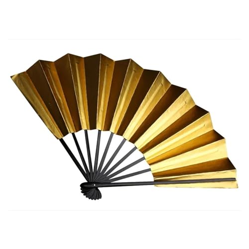 WJLYDM DIY Fan Luxus Modern Dekorative Fächer Faltbar Gold Sommer Chinesischer Stil Design Retro Dekorative Fächer Schwarz Wohnmöbel Xuan Papier und Gold Fächer WJLYDM DIY Fan Luxus Modern Dekorative Fächer Faltbar Gold Sommer Chinesischer Stil Design Retro Dekorative Fächer Schwarz Wohnmöbel Xuan Papier und Gold Fächer von WJLYDM