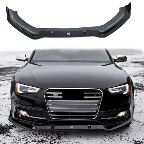 WJWMAOXJ Auto Frontlippe Spoiler für Audi S5 A5-S-Line 2012-2016 + S4 B8.5 A4-S-Line 2012-2015,Auto Stoßstangenschutz Splitter Diffusor Auto Frontlippe Body Kit Zubehör WJWMAOXJ Auto Frontlippe Spoiler für Audi S5 A5-S-Line 2012-2016 + S4 B8.5 A4-S-Line 2012-2015,Auto Stoßstangenschutz Splitter Diffusor Auto Frontlippe Body Kit Zubehör von WJWMAOXJ