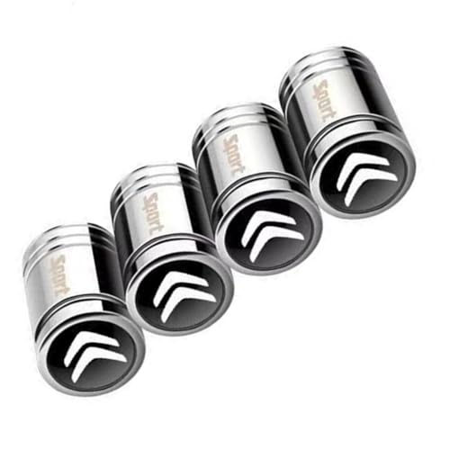 WJWZZGYL 4 Stück Ventilkappen Auto für Citroen DS DS3 DS4 DS5 DS6 DS7 DS9,korrosionsbeständig Ersatz Reifen Luftventilkappen Autoreifen Staubkappe auslaufsicher zubehör,A WJWZZGYL 4 Stück Ventilkappen Auto für Citroen DS DS3 DS4 DS5 DS6 DS7 DS9,korrosionsbeständig Ersatz Reifen Luftventilkappen Autoreifen Staubkappe auslaufsicher zubehör,A von WJWZZGYL