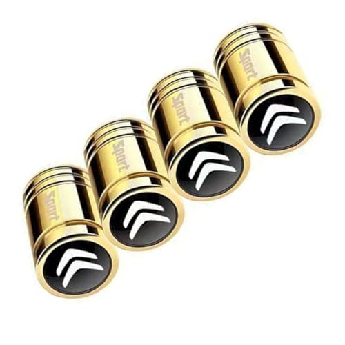 WJWZZGYL 4 Stück Ventilkappen Auto für Citroen DS DS3 DS4 DS5 DS6 DS7 DS9,korrosionsbeständig Ersatz Reifen Luftventilkappen Autoreifen Staubkappe auslaufsicher zubehör,C WJWZZGYL 4 Stück Ventilkappen Auto für Citroen DS DS3 DS4 DS5 DS6 DS7 DS9,korrosionsbeständig Ersatz Reifen Luftventilkappen Autoreifen Staubkappe auslaufsicher zubehör,C von WJWZZGYL