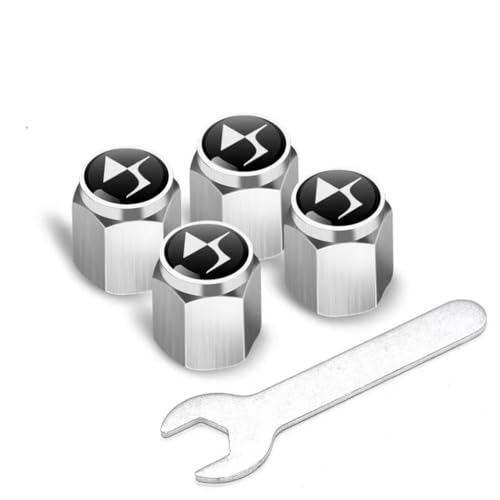 WJWZZGYL 4 Stück Ventilkappen Auto für Citroen DS DS3 DS4 DS5 DS6 DS7 DS9,korrosionsbeständig Ersatz Reifen Luftventilkappen Autoreifen Staubkappe auslaufsicher zubehör WJWZZGYL 4 Stück Ventilkappen Auto für Citroen DS DS3 DS4 DS5 DS6 DS7 DS9,korrosionsbeständig Ersatz Reifen Luftventilkappen Autoreifen Staubkappe auslaufsicher zubehör von WJWZZGYL