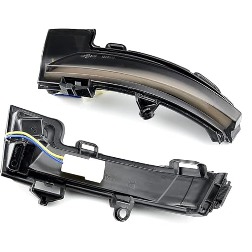 WJWZZGYL Blinker im Rückspiegel für Skoda Octavia MK3 A7 5E 2013 2014 2015 2016 2017 2018 2019,Dynamic Indicator Light Side Rear View Mirror Sequential Indicator Lamp Auto Modifikations Zubehör von WJWZZGYL