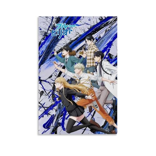 WJYCHEND Blaue Periode, klassische Anime-Serie, Leinwand-Poster, Wandkunst, dekoratives Gemälde, Schlafzimmer, 20 x 30 cm, ungerahmter Stil WJYCHEND Blaue Periode, klassische Anime-Serie, Leinwand-Poster, Wandkunst, dekoratives Gemälde, Schlafzimmer, 20 x 30 cm, ungerahmter Stil von WJYCHEND