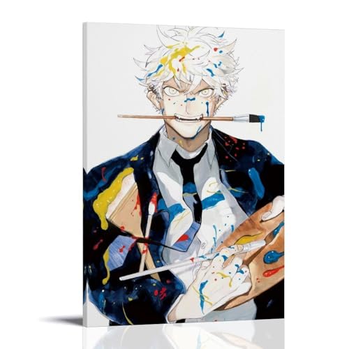 WJYCHEND Blaue Periode, klassische Anime-Serie, Leinwand-Poster, Wandkunst, dekoratives Gemälde, Schlafzimmer, 50 x 75 cm, Rahmenstil WJYCHEND Blaue Periode, klassische Anime-Serie, Leinwand-Poster, Wandkunst, dekoratives Gemälde, Schlafzimmer, 50 x 75 cm, Rahmenstil von WJYCHEND