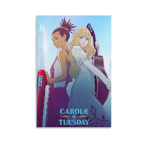 WJYCHEND Carole & Tuesday Klassische Anime-Serie, Leinwand-Poster, Wandkunst, dekoratives Gemälde, Schlafzimmer, 30 x 45 cm, ungerahmter Stil WJYCHEND Carole & Tuesday Klassische Anime-Serie, Leinwand-Poster, Wandkunst, dekoratives Gemälde, Schlafzimmer, 30 x 45 cm, ungerahmter Stil von WJYCHEND
