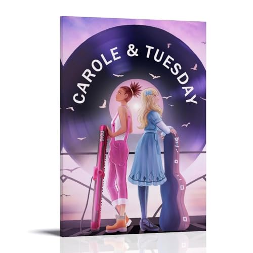 WJYCHEND Carole & Tuesday Klassische Anime-Serie, Leinwand-Poster, Wandkunst, dekoratives Gemälde, Schlafzimmer, 60 x 90 cm, Rahmenstil WJYCHEND Carole & Tuesday Klassische Anime-Serie, Leinwand-Poster, Wandkunst, dekoratives Gemälde, Schlafzimmer, 60 x 90 cm, Rahmenstil von WJYCHEND